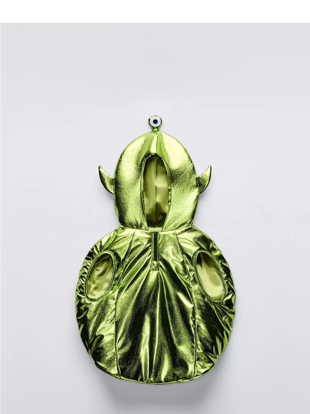 Zara Metallic Green Alien Costume